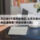 【北京已有5个高风险地区,北京已有4个高风险地区是哪里?具体详情介绍】