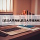 【武汉大学海峰,武汉大学眭海刚】