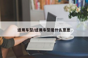 适用车型/适用车型是什么意思