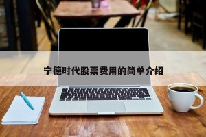 宁德时代股票费用的简单介绍