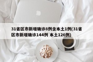 31省区市新增确诊8例含本土1例(31省区市新增确诊144例 本土126例)
