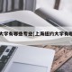 纽约大学有哪些专业(上海纽约大学有哪些专业)