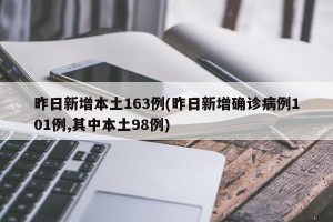 昨日新增本土163例(昨日新增确诊病例101例,其中本土98例)