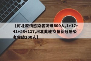 【河北疫情感染者突破600人,1+17+41+58+117,河北此轮疫情新冠感染者突破200人】