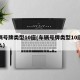 车辆号牌类型10座(车辆号牌类型10座是什么)