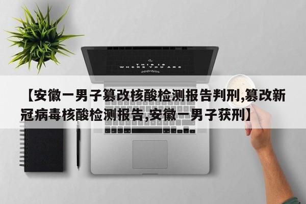 【安徽一男子篡改核酸检测报告判刑,篡改新冠病毒核酸检测报告,安徽一男子获刑】